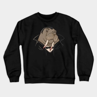 Vampire Walrus Crewneck Sweatshirt